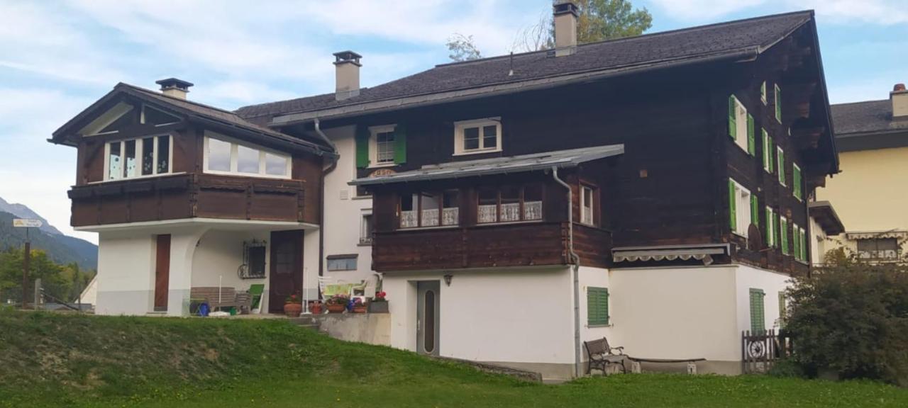 Walser Chalet Casa Paterna Дизентис Экстерьер фото